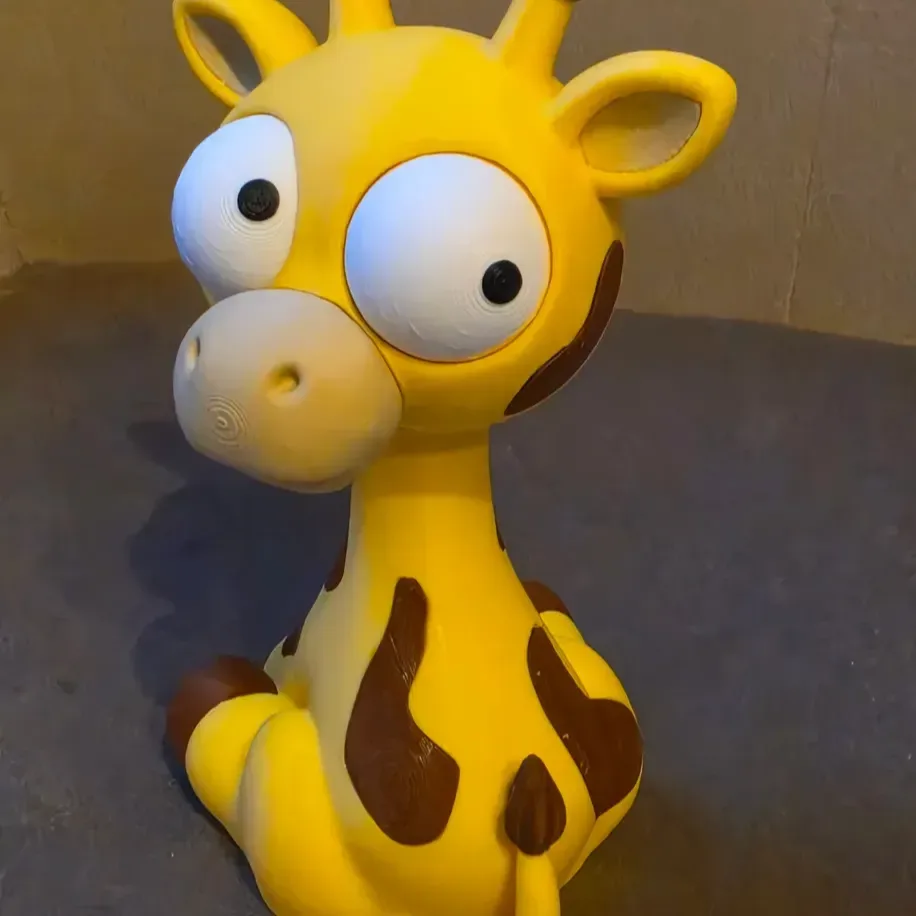 Goofy Zürafa - Gözleri Hareketli Şirin Model