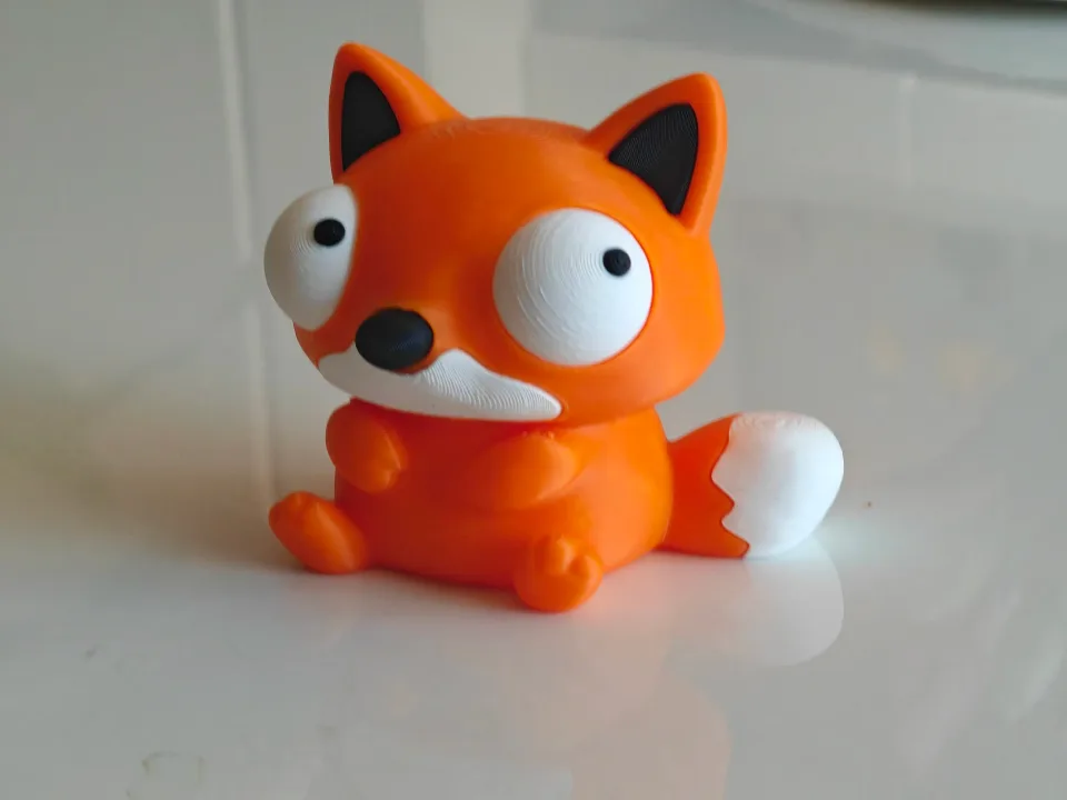 Goofy Tilki - Gözleri Hareketli Şirin Model