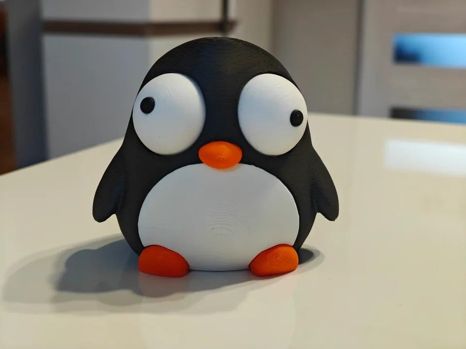 Goofy Penguen - Gözleri Hareketli Şirin Model