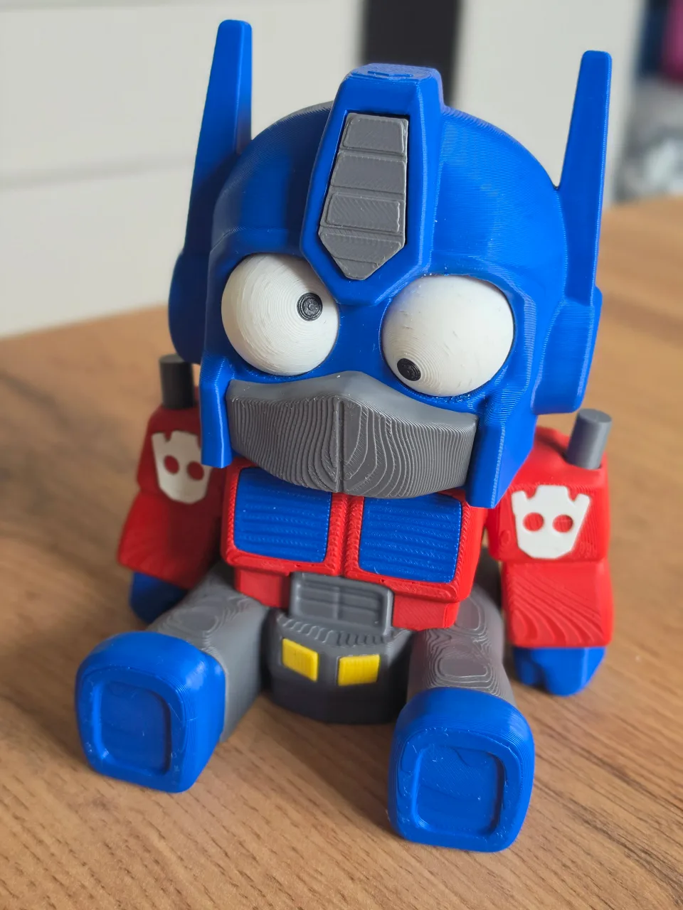 Goofy Optimus Prime - Gözleri Hareketli Şirin Model