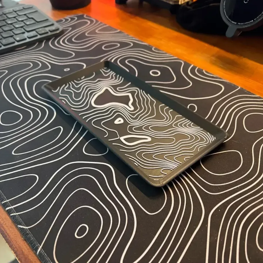 Topografik Tepsi 200x103x10 mm
