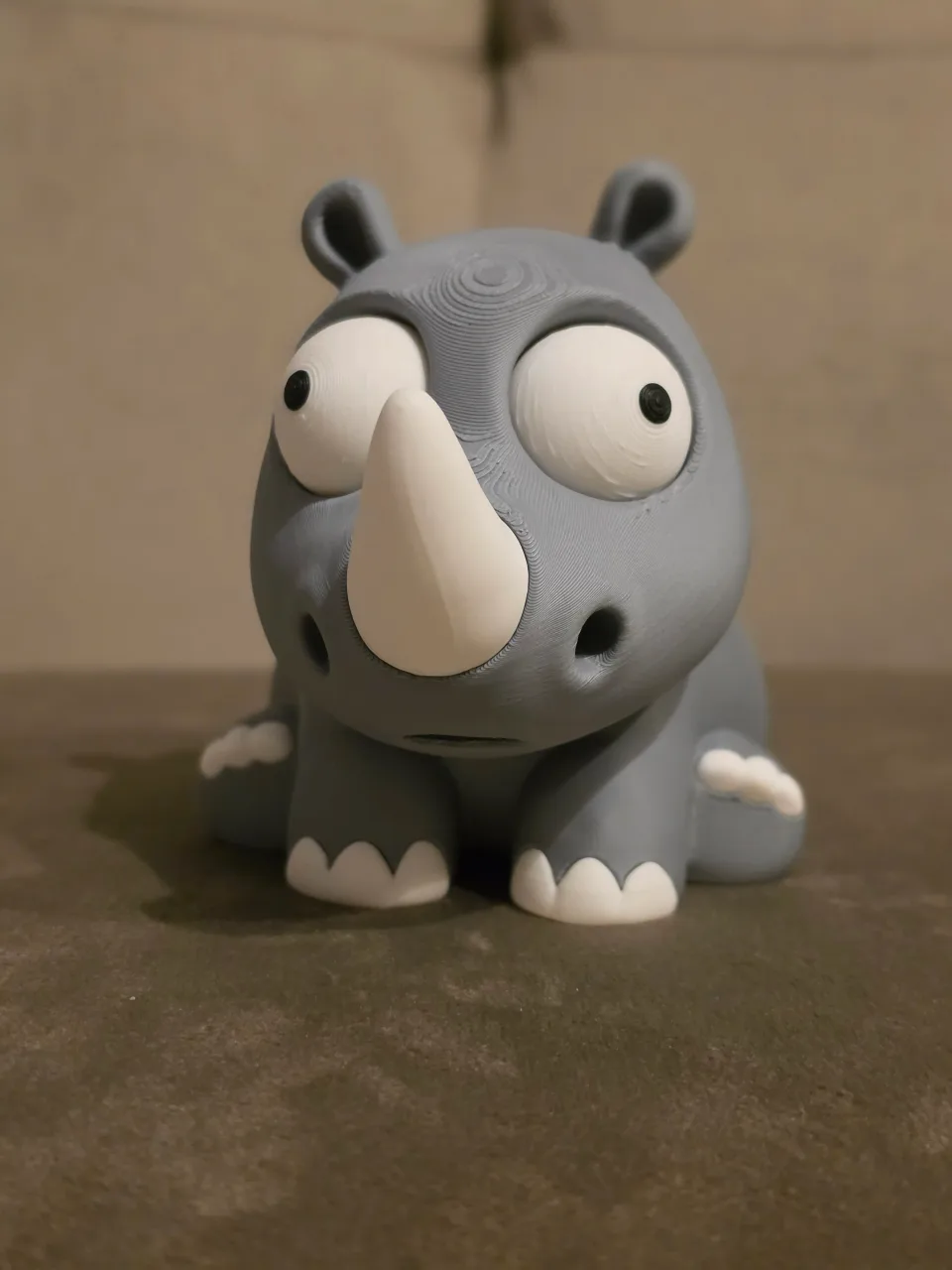 Goofy Gergedan - Gözleri Hareketli Şirin Model