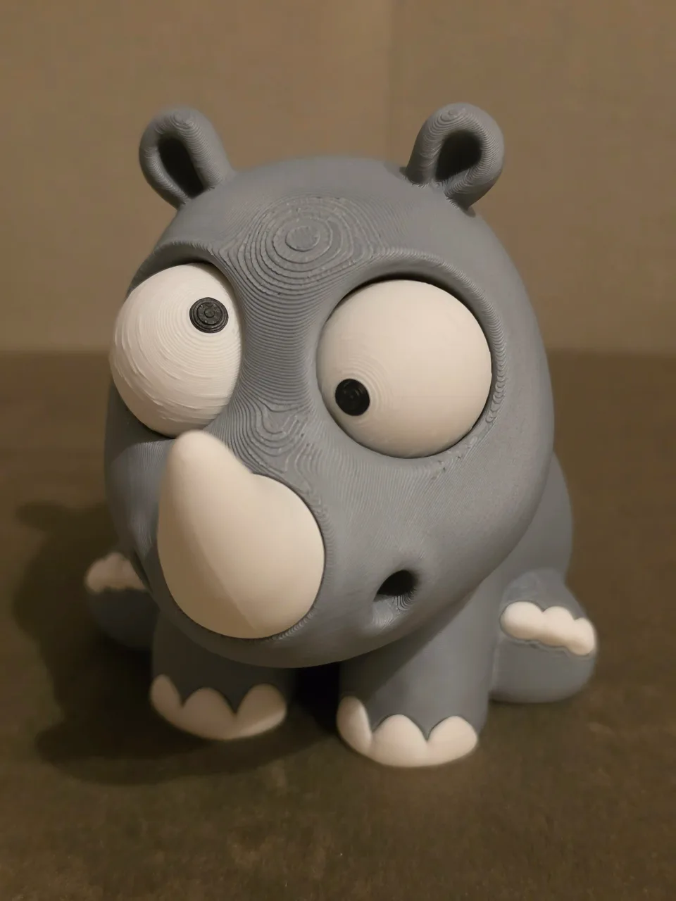 Goofy Gergedan - Gözleri Hareketli Şirin Model