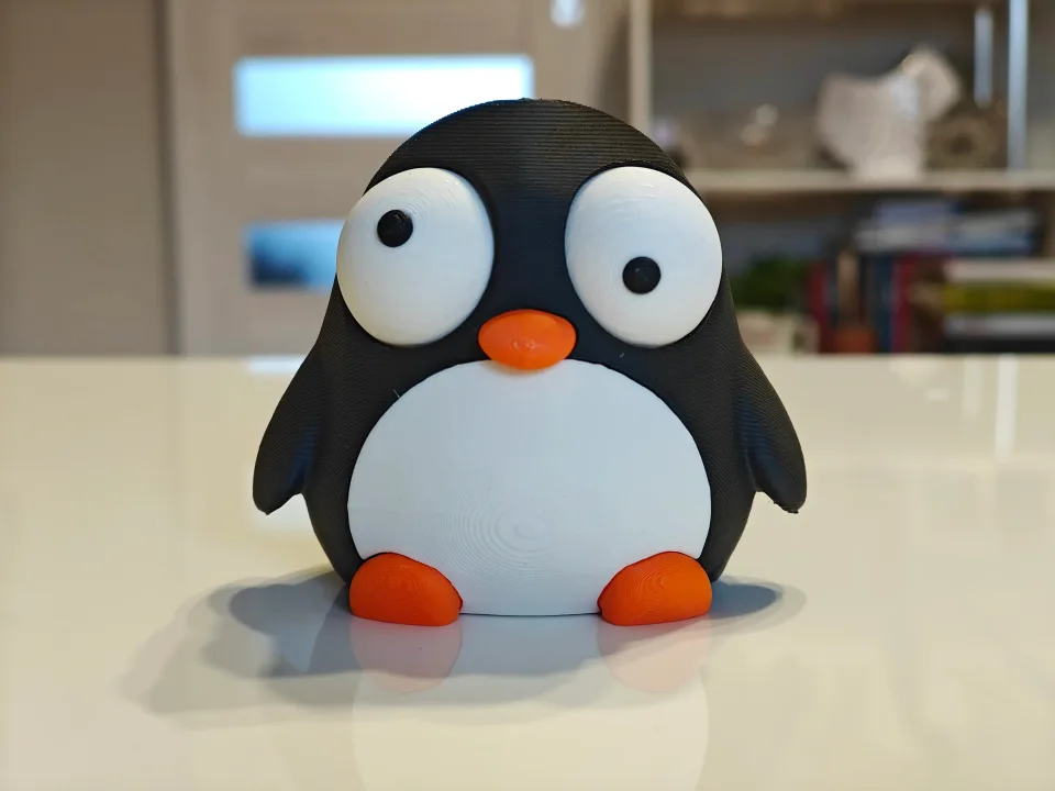 Goofy Penguen - Gözleri Hareketli Şirin Model