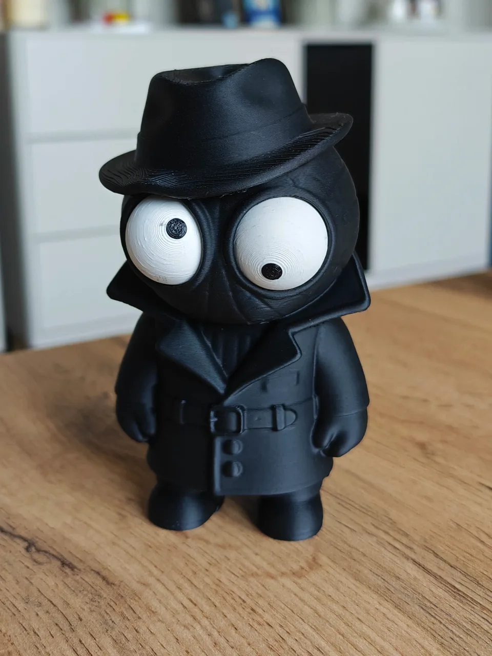Goofy Spider Noir - Gözleri Hareketli Şirin Model