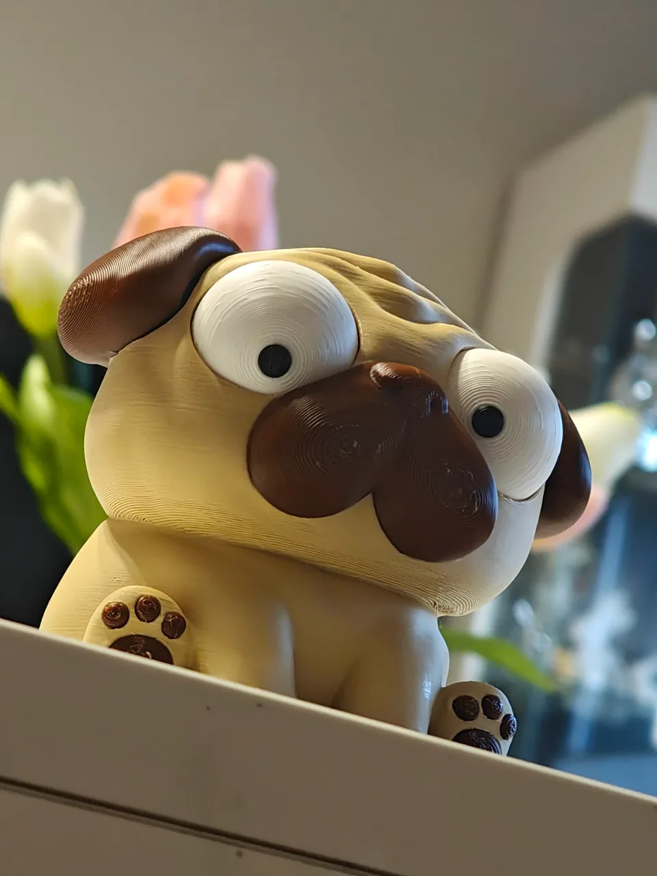 Goofy Pug - Gözleri Hareketli Şirin Model