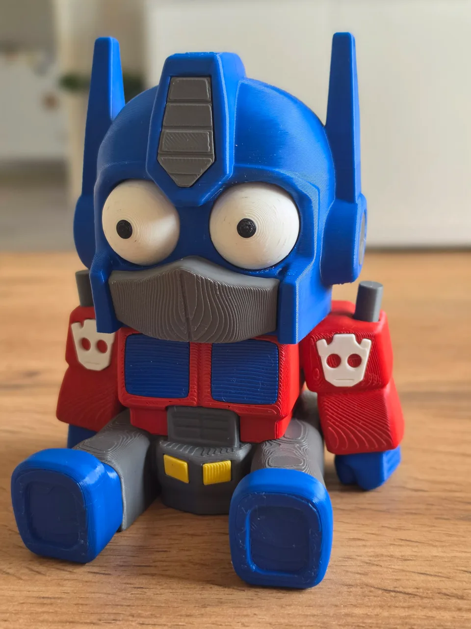 Goofy Optimus Prime - Gözleri Hareketli Şirin Model