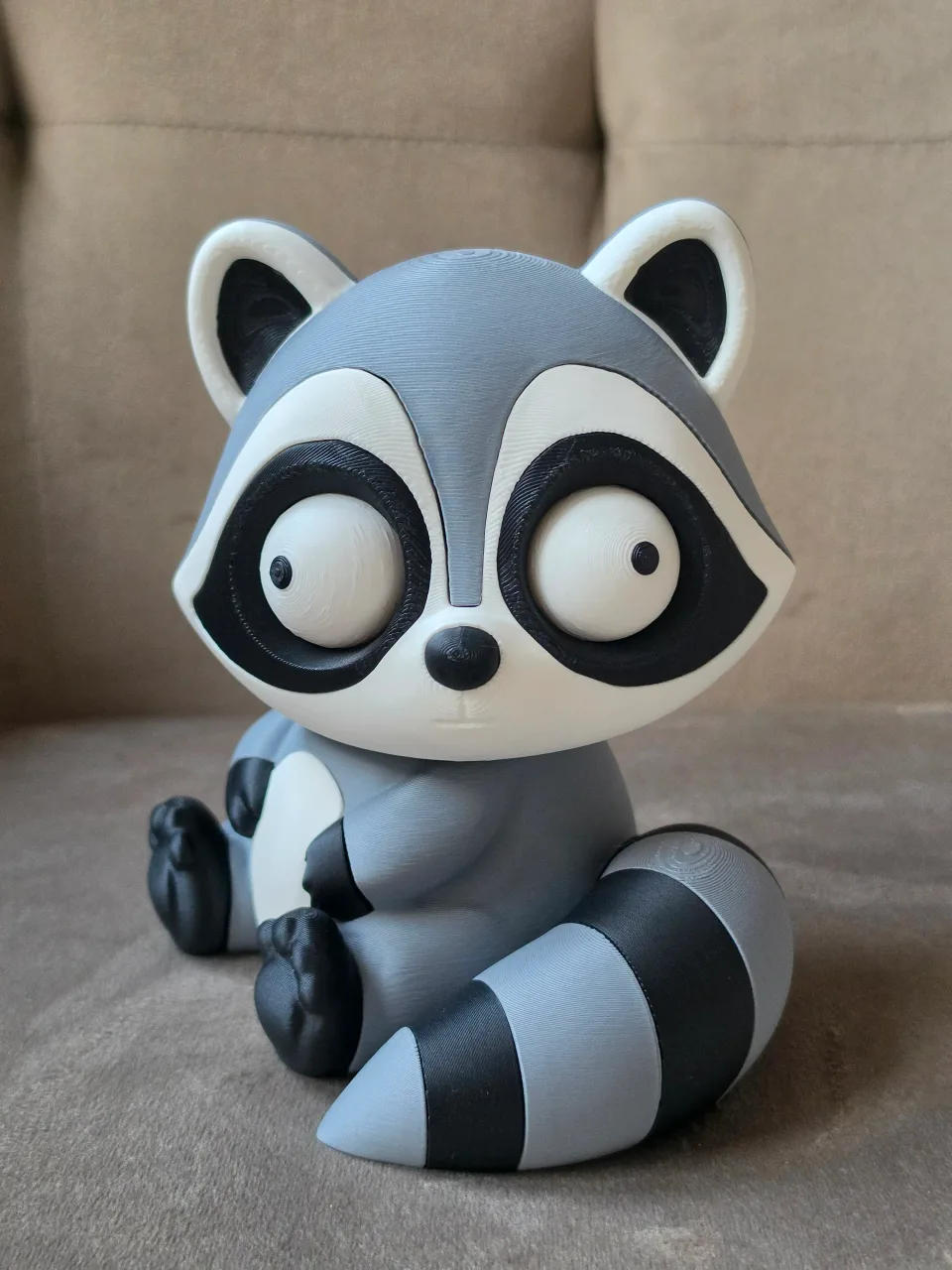 Goofy Rakun - Gözleri Hareketli Şirin Model