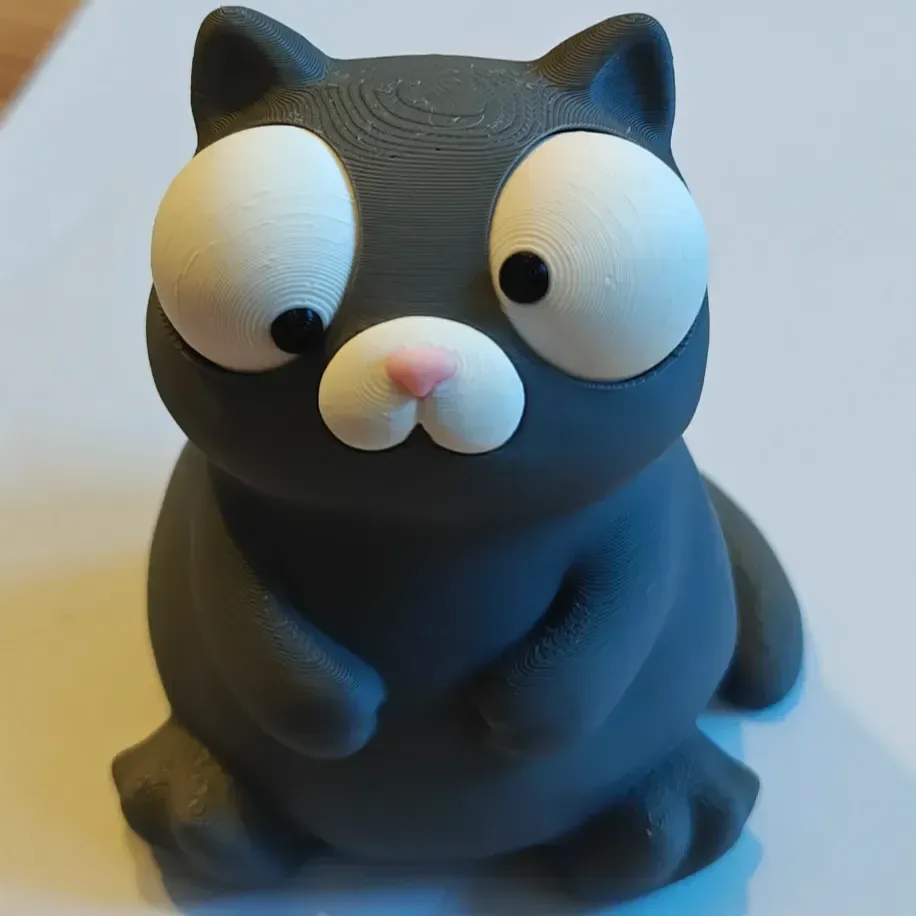 Goofy Kedi - Gözleri Hareketli Şirin Model