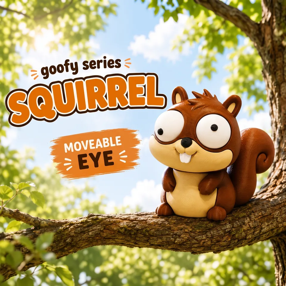 Goofy Sincap - Gözleri Hareketli Şirin Model
