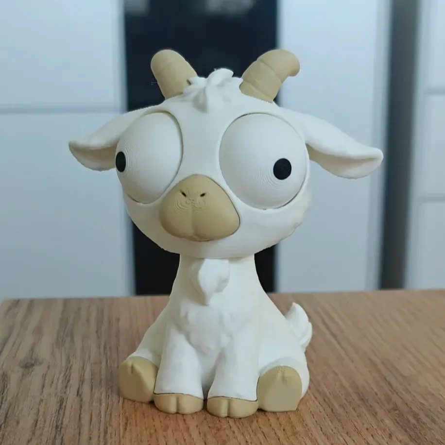 Goofy Keçi - Gözleri Hareketli Şirin Model
