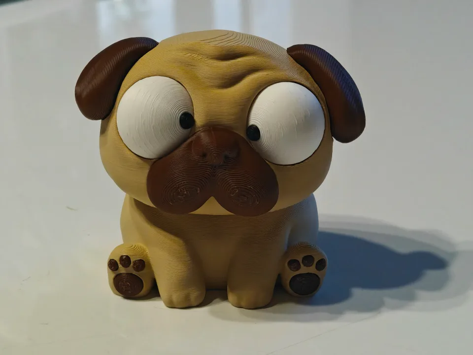 Goofy Pug - Gözleri Hareketli Şirin Model