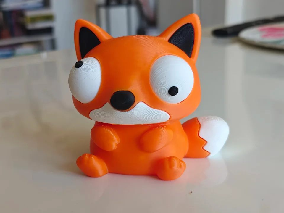 Goofy Tilki - Gözleri Hareketli Şirin Model