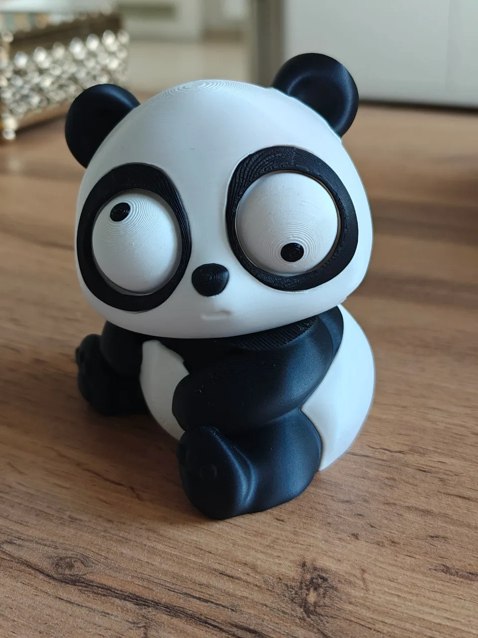 Goofy Panda - Gözleri Hareketli Şirin Model