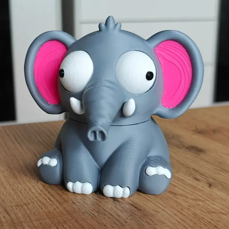 Goofy Fil - Gözleri Hareketli Şirin Model