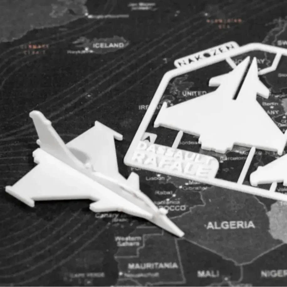 Kit Card Rafale Savaş Jeti Model