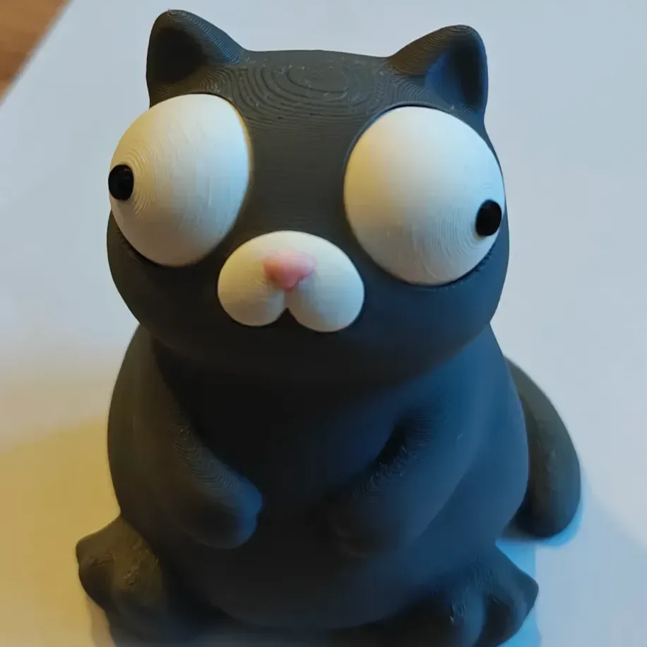 Goofy Kedi - Gözleri Hareketli Şirin Model