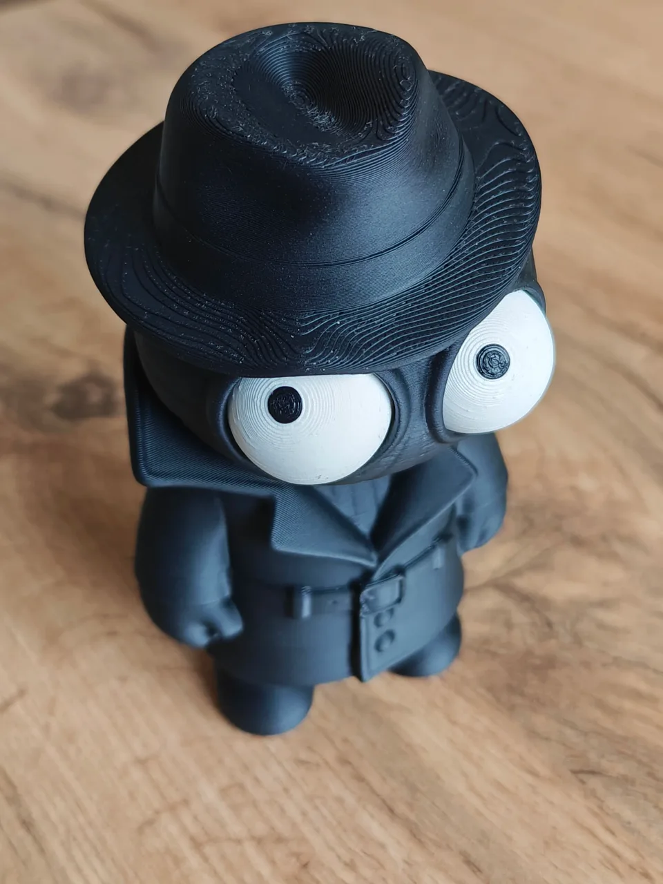 Goofy Spider Noir - Gözleri Hareketli Şirin Model