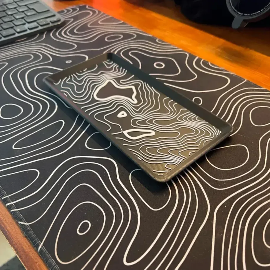 Topografik Tepsi 250x129x12 mm
