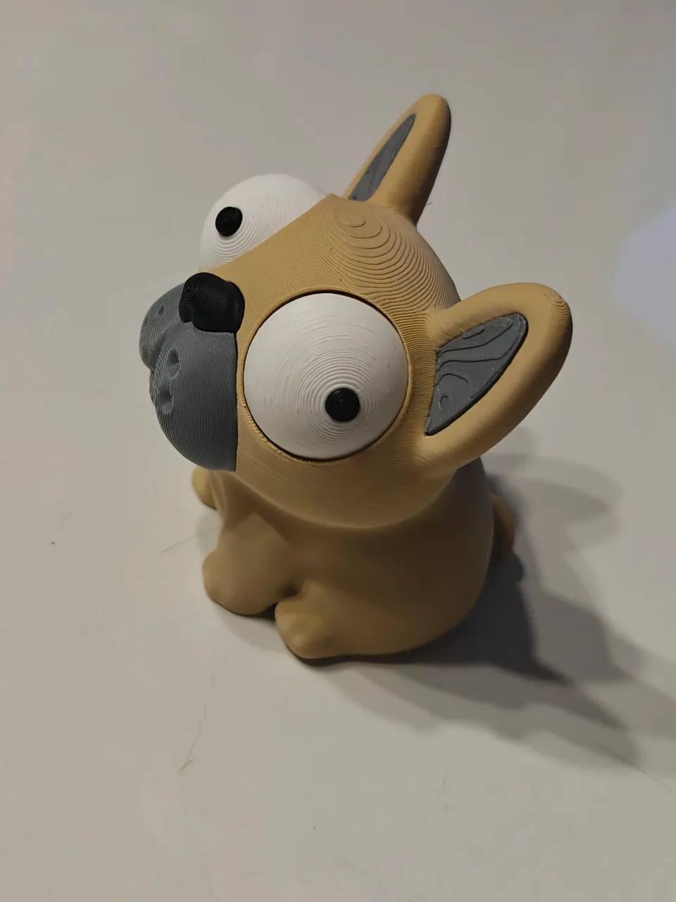 Goofy Fransız Bulldog - Gözleri Hareketli Şirin Model