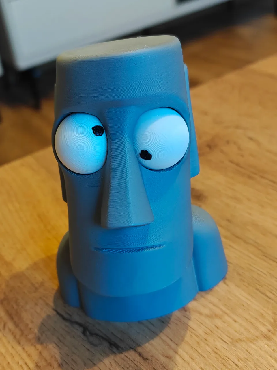 Goofy Moai Heykeli - Gözleri Hareketli Şirin Model