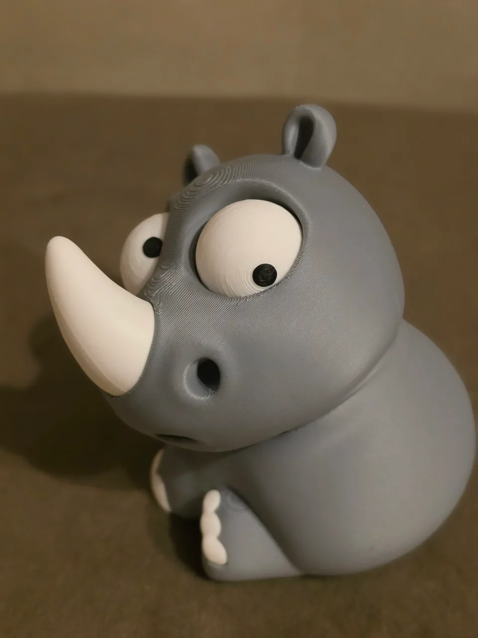 Goofy Gergedan - Gözleri Hareketli Şirin Model