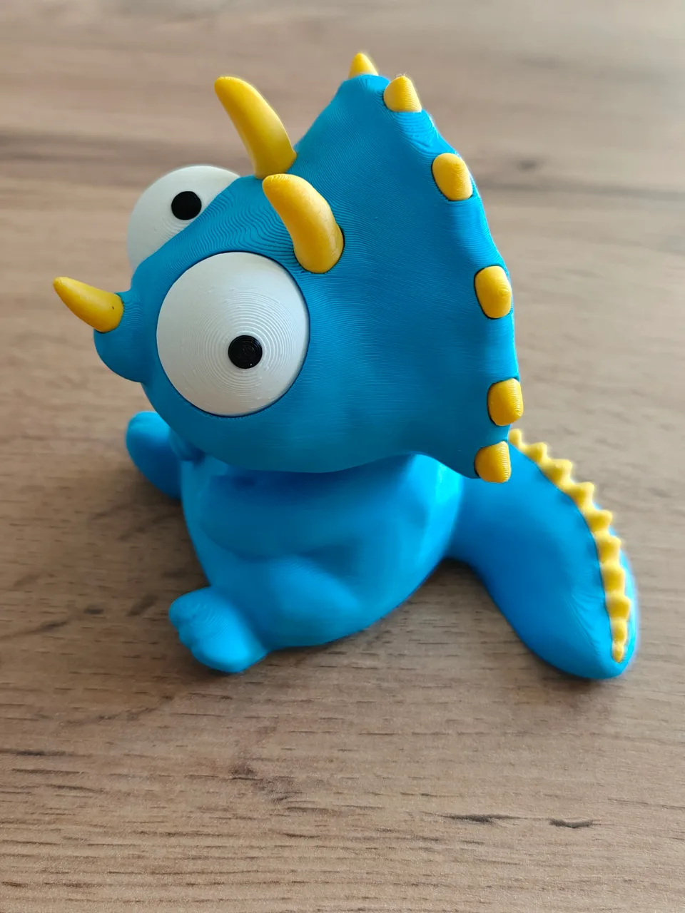 Goofy Triceratops - Gözleri Hareketli Şirin Model