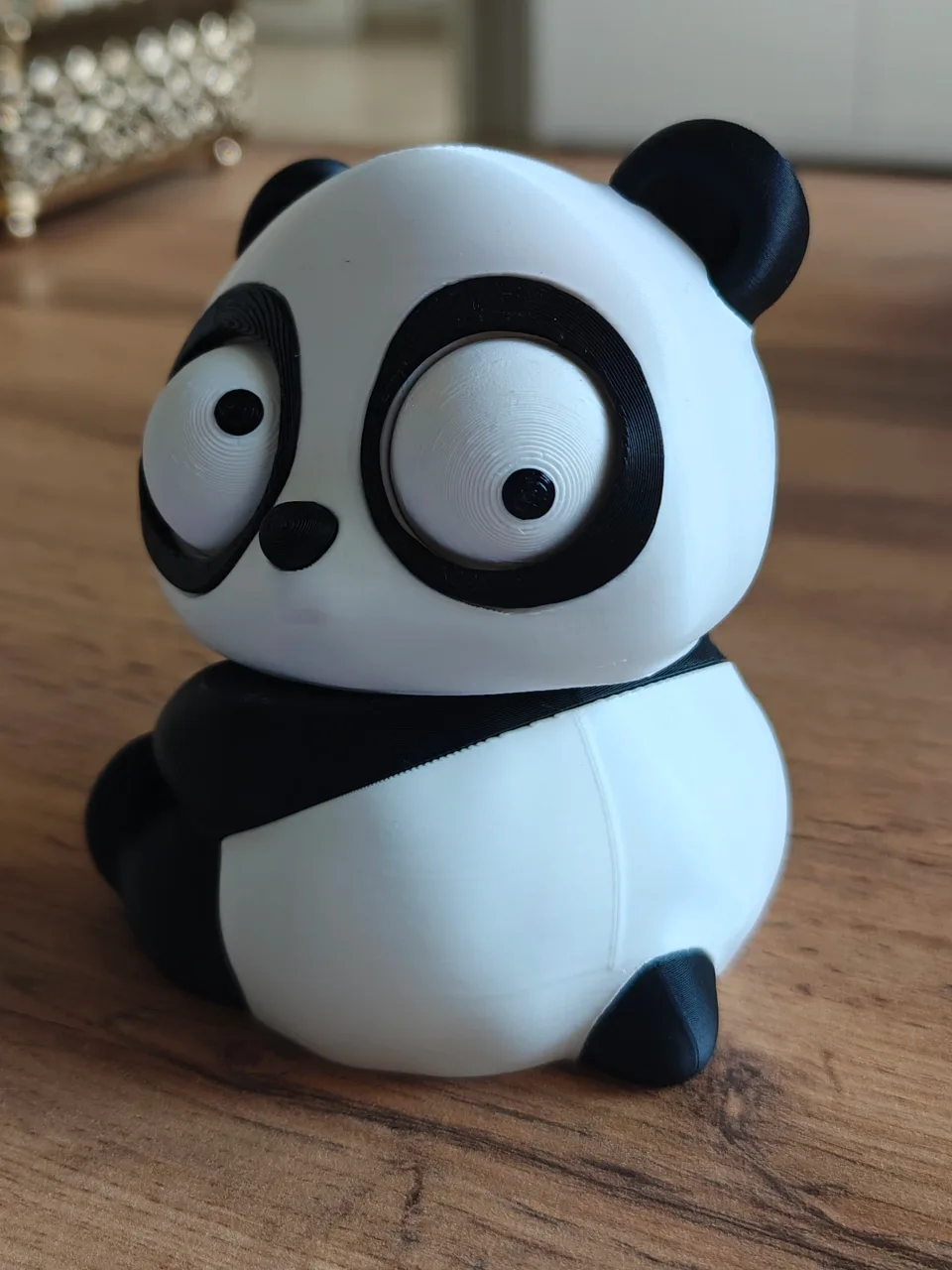 Goofy Panda - Gözleri Hareketli Şirin Model