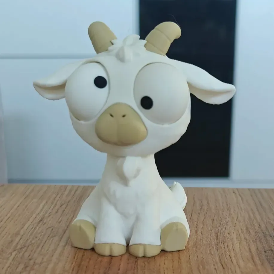 Goofy Keçi - Gözleri Hareketli Şirin Model